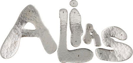 Rob Wynne (b. 1950) Alias, 2008 Poured and mirro: Rob Wynne (b. 1950)Alias, 2008Poured and mirrored glass in six parts24