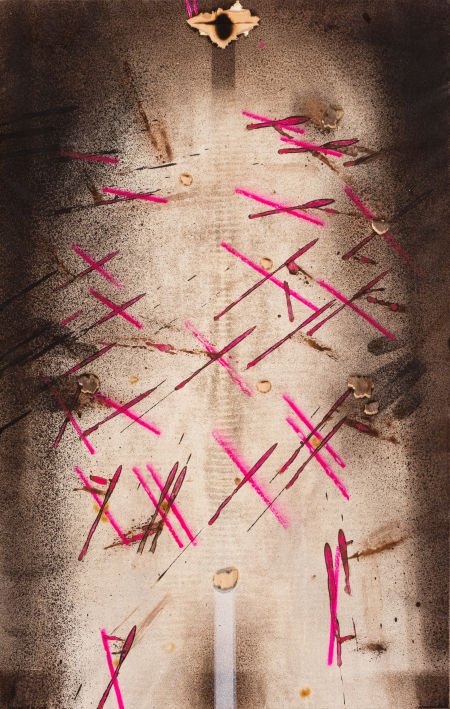 Barnaby Furnas (b. 1973) Bad Back (Cyclops) II,: Barnaby Furnas (b. 1973)Bad Back (Cyclops) II, June 2008Acrylic and colored