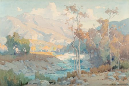Marion Kavanaugh Wachtel (American, 1876-1954) A: Marion Kavanaugh Wachtel (American, 1876-1954) Autumn, San Jacinto Canyon a