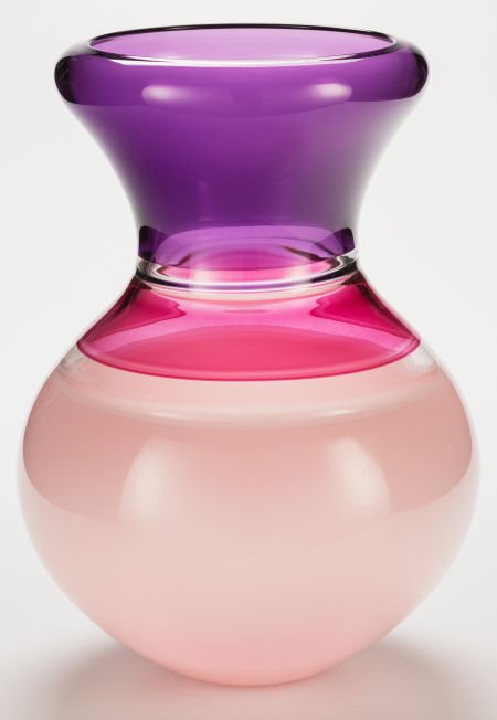 Sonja Blomdahl (American, b. 1952) Vase Blown, c (1 of 3)