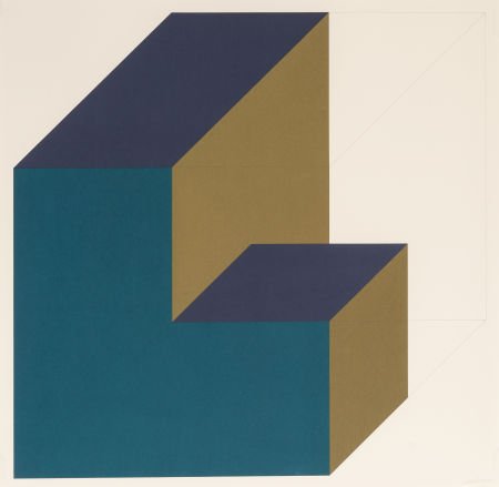 Sol LeWitt (1928-2007) Forms Derived from a Cube: Sol LeWitt (1928-2007)Forms Derived from a Cube (11), 1991Screenprint in co