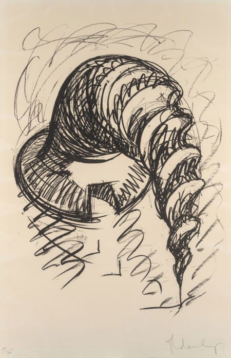 Claes Oldenburg (b. 1929) Arched Soft Screw as B: Claes Oldenburg (b. 1929)Arched Soft Screw as Building, from The Soft S