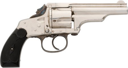 Boxed Merwin Hulbert & Co. Medium Frame Double A: Boxed Merwin Hulbert & Co. Medium Frame Double Action Revolver. Serial no. 2, .38 cal