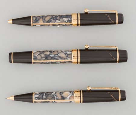 A Three-Piece Writers Edition Montblanc Alexandr: A Three-Piece Writers Edition Montblanc Alexandre Dumas Mar