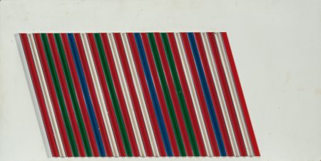 Lars Erik Falk (Swedish, b. 1922) Modul reliet i: Lars Erik Falk (Swedish, b. 1922) Modul reliet itavg 56D, 1981 Metal and enam