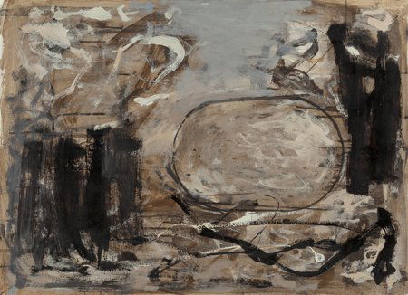 Jake Berthot (American, b. 1939) Untitled, 1990: Jake Berthot (American, b. 1939)Untitled, 1990Oil on paper29 x 21 inche