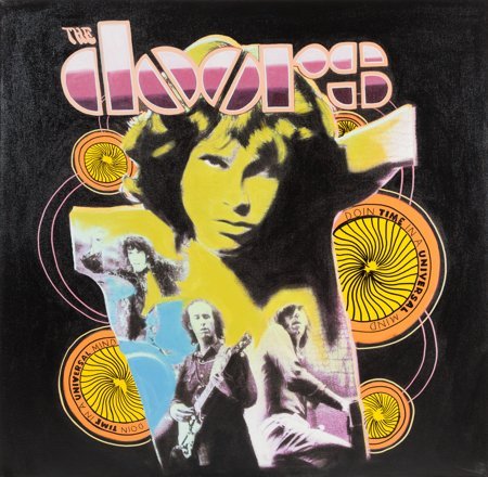 The Doors - Psychedelic Painting by Steve Kaufma (1 of 2)