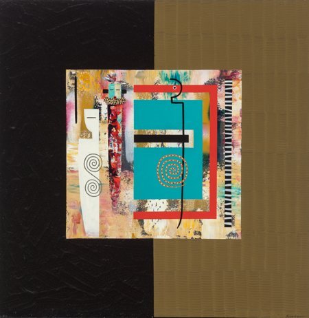 Dan Namingha (American, b. 1950) Hopi Symbolism (1 of 4)