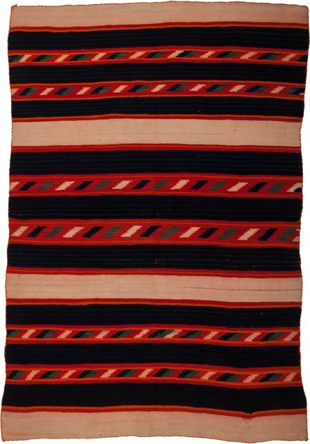 A Navajo Transitional Weaving c. 1880   native h (1 of 2)