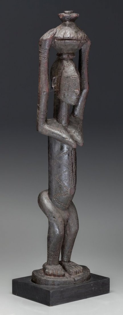 DOGON, Mali Standing Female Figure   Wood  The D (1 of 5)
