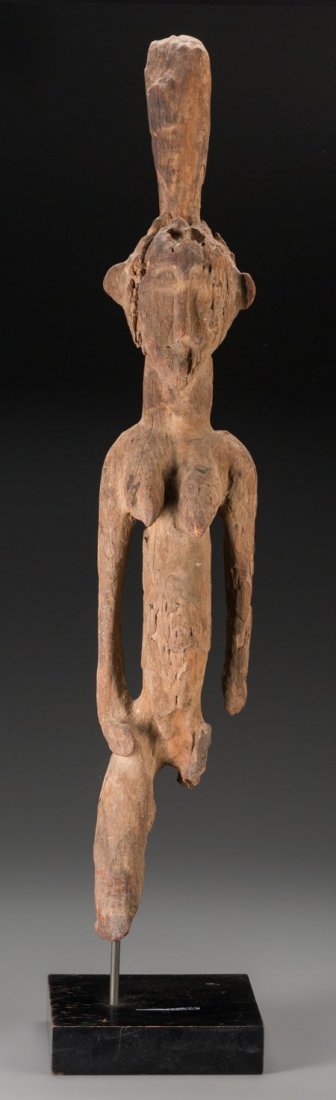 SENUFO, Ivory Coast Female Figure    Wood  Posse (1 of 3)
