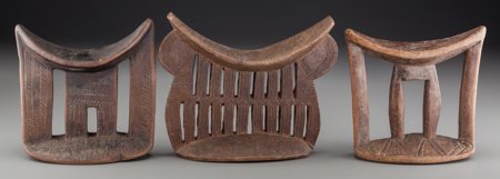 UNIDENTIFIED ETHNIC GROUP, Ethiopia Three Head R (1 of 2)