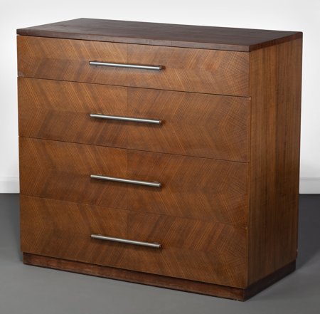 Gilbert Rohde (American, 1894-1944) A Four-Drawe: Gilbert Rohde (American, 1894-1944)A Four-Drawer Chest, 1933, Design for Living