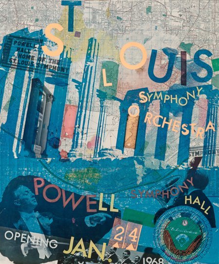 Robert Rauschenberg (American, 1925-2008) St. Lo: Robert Rauschenberg (American, 1925-2008)St. Louis Symphony Orchestra, 1968