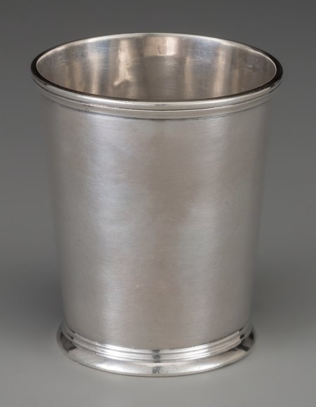An R & W Wilson Coin Silver Mint Julep Cup, Phil: An R & W Wilson Coin Silver Mint Julep Cup, Philadelphia, Pennsylvania, circa 1840 Marks: <