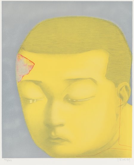 Xiaogang Zhang (Chinese, b. 1958) Fantasy, 2002 : Xiaogang Zhang (Chinese, b. 1958) Fantasy, 2002 Lithograph in colors 25-3/