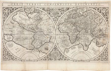 [World Map]. Rumold Mercator. Orbis terrae compe (1 of 1)