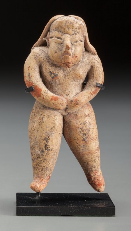Olmec, Las Bocas, Mexico Standing Female Figure: Olmec, Las Bocas, Mexico Standing Female Figure c. 800 - 400 BC The