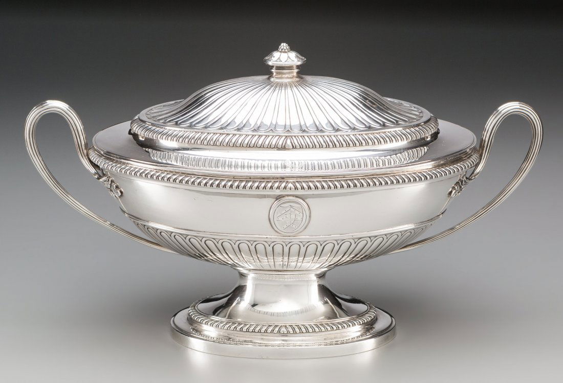 A Thomas Heming George III Silver Covered Tureen (1 of 3)