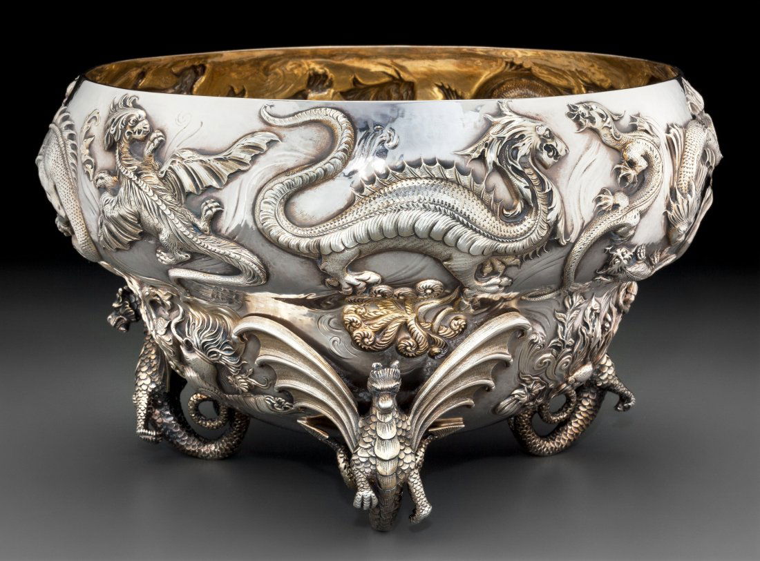 A Fine Goldsmiths & Silversmiths Co. Silver Figu (1 of 10)