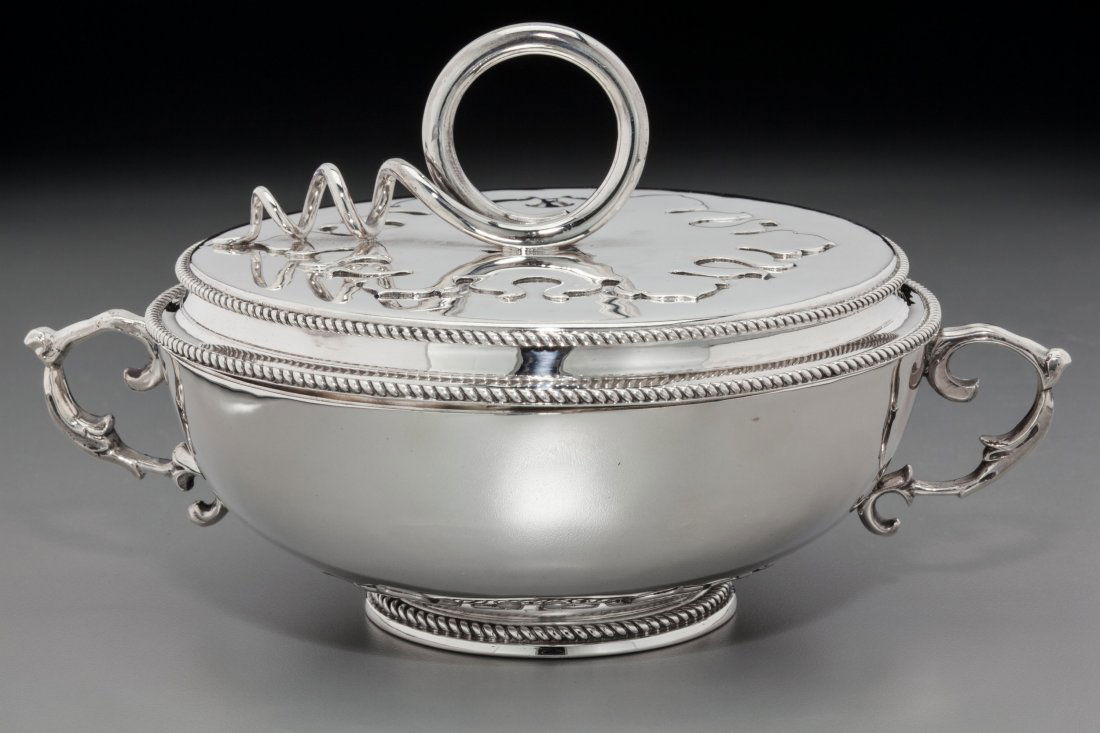 An Albert Edward Jones Edwardian Silver Covered (1 of 3)