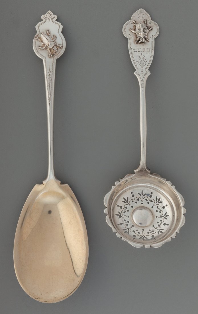 A Gorham Coin Silver and A Ball, Black & Co. Sil (1 of 3)