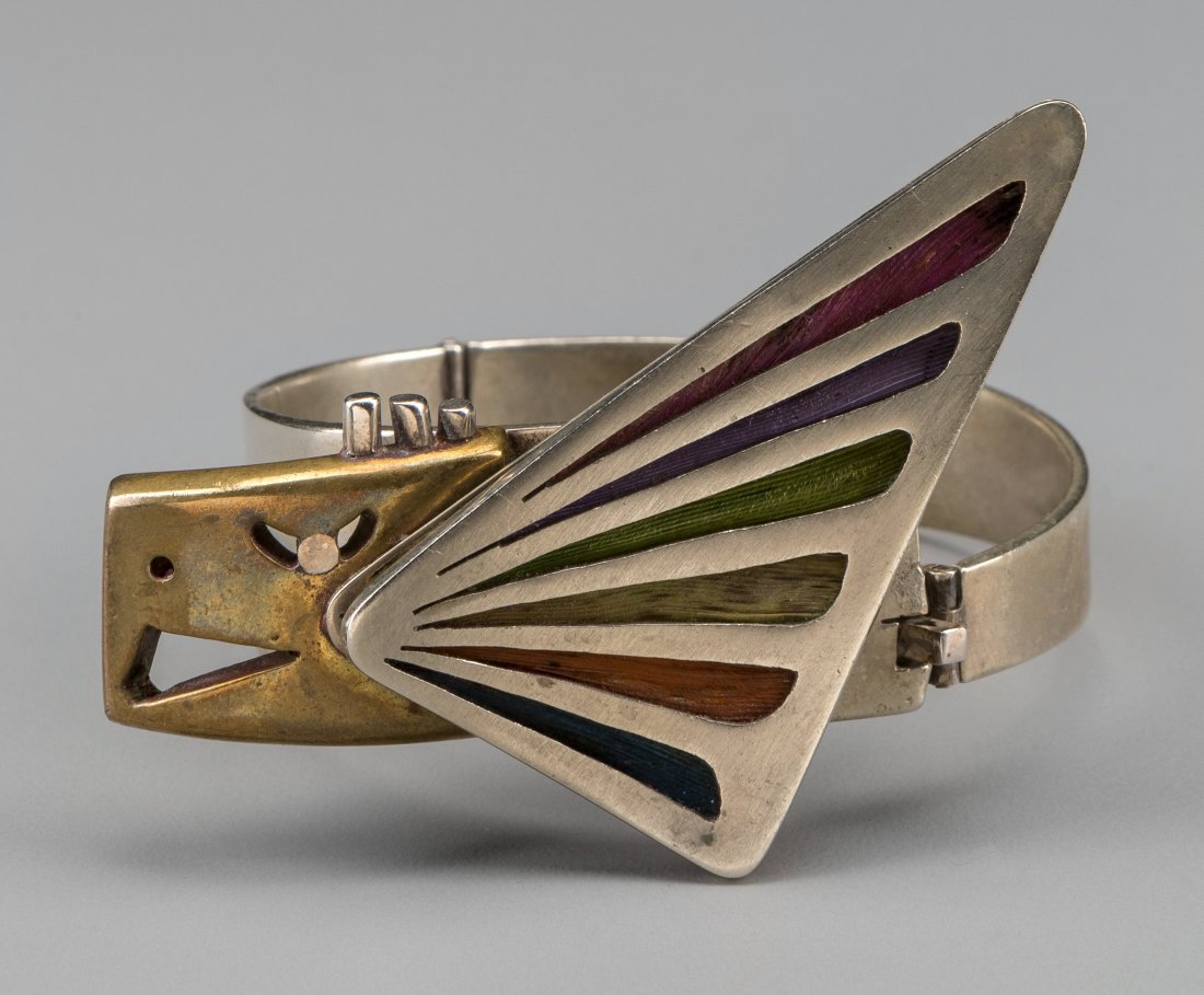 A Los Castillo Pluma Azteca Silver, Brass and Fi (1 of 3)