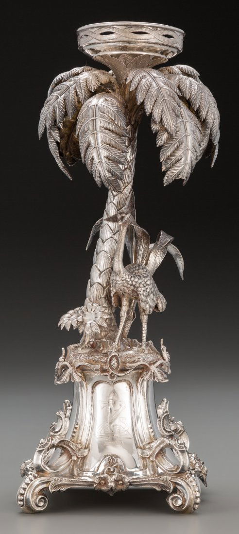 A Continental Silver Figural Centerpiece, circa (1 of 6)