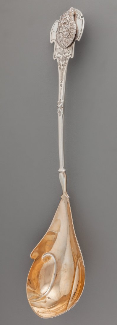 A Ball, Black & Co. Oyster Pattern Partial Gilt (1 of 3)