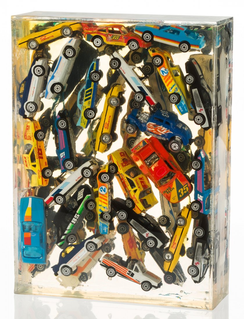 Arman (1928-2005) Car Accumulation (Matchbox Car (1 of 4)