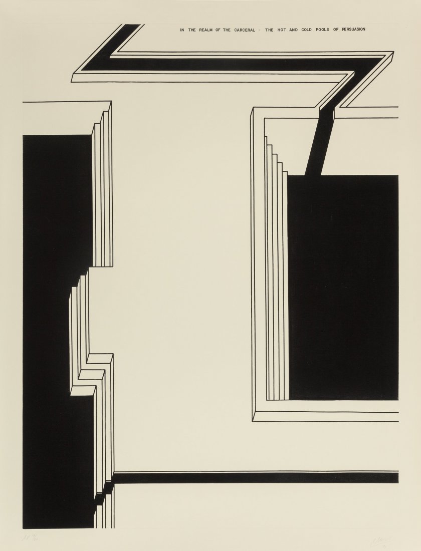 Robert Morris (b. 1931) In the Realm of the Carc: Robert Morris (b. 1931)In the Realm of the Carceral portfolio (ten works),