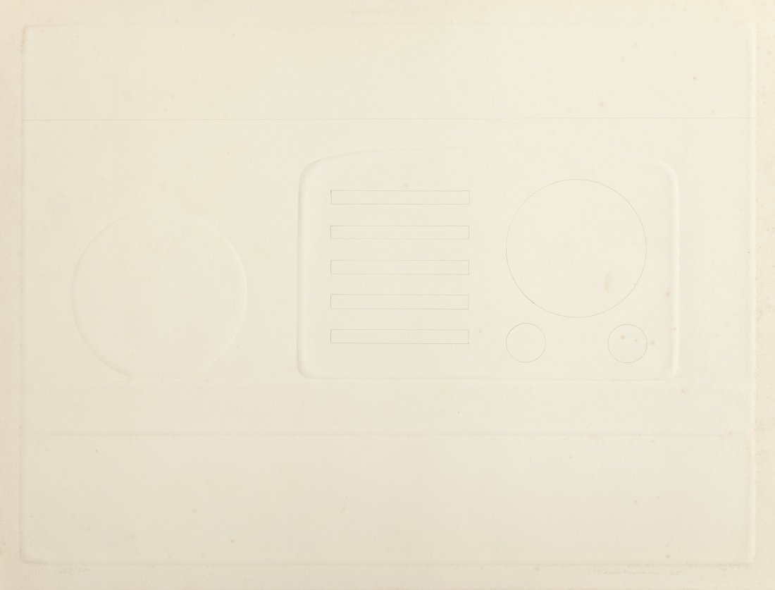 Tom Wesselmann (1931-2004) Still Life with Radio (1 of 3)