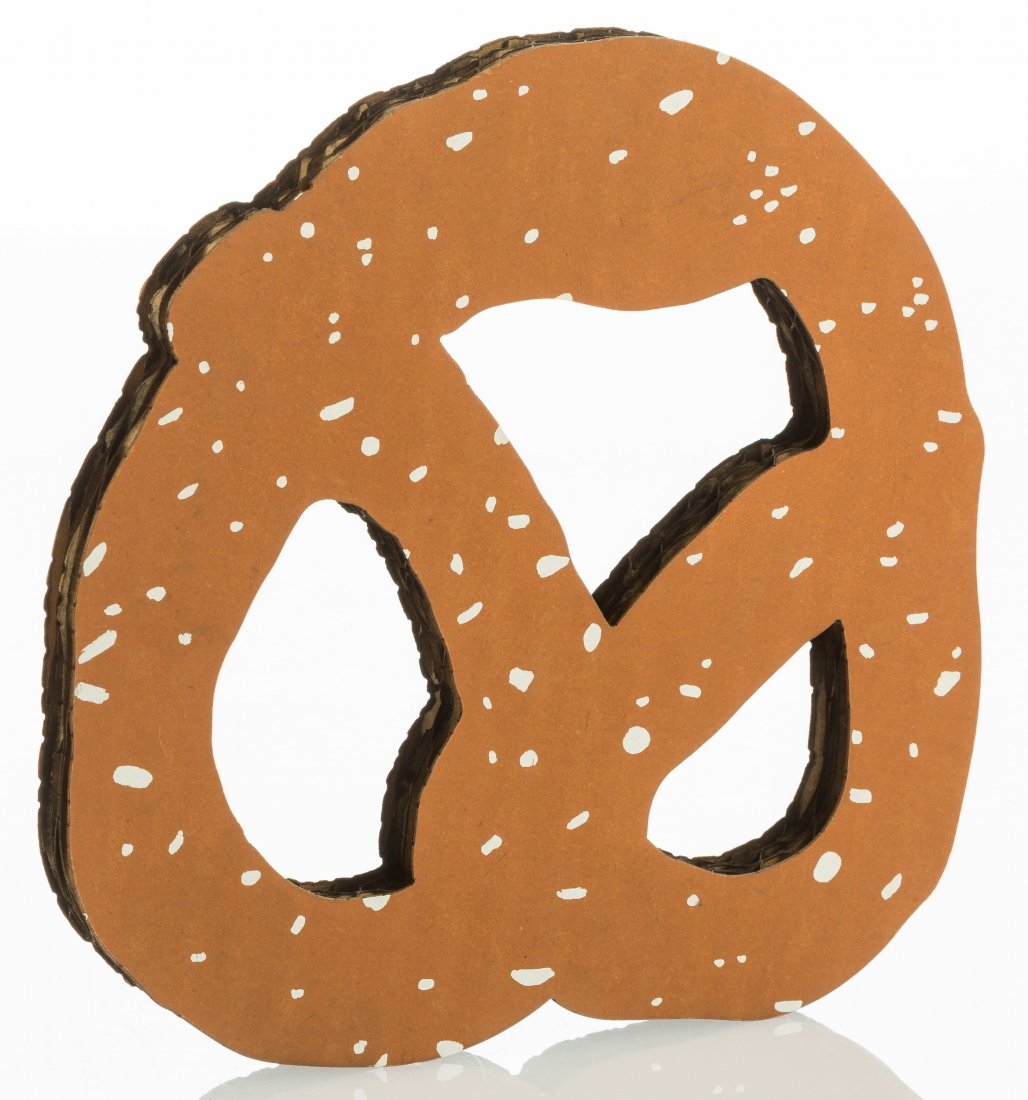 Claes Oldenburg (b. 1929) N.Y.C. Pretzel, 1994 S (1 of 2)