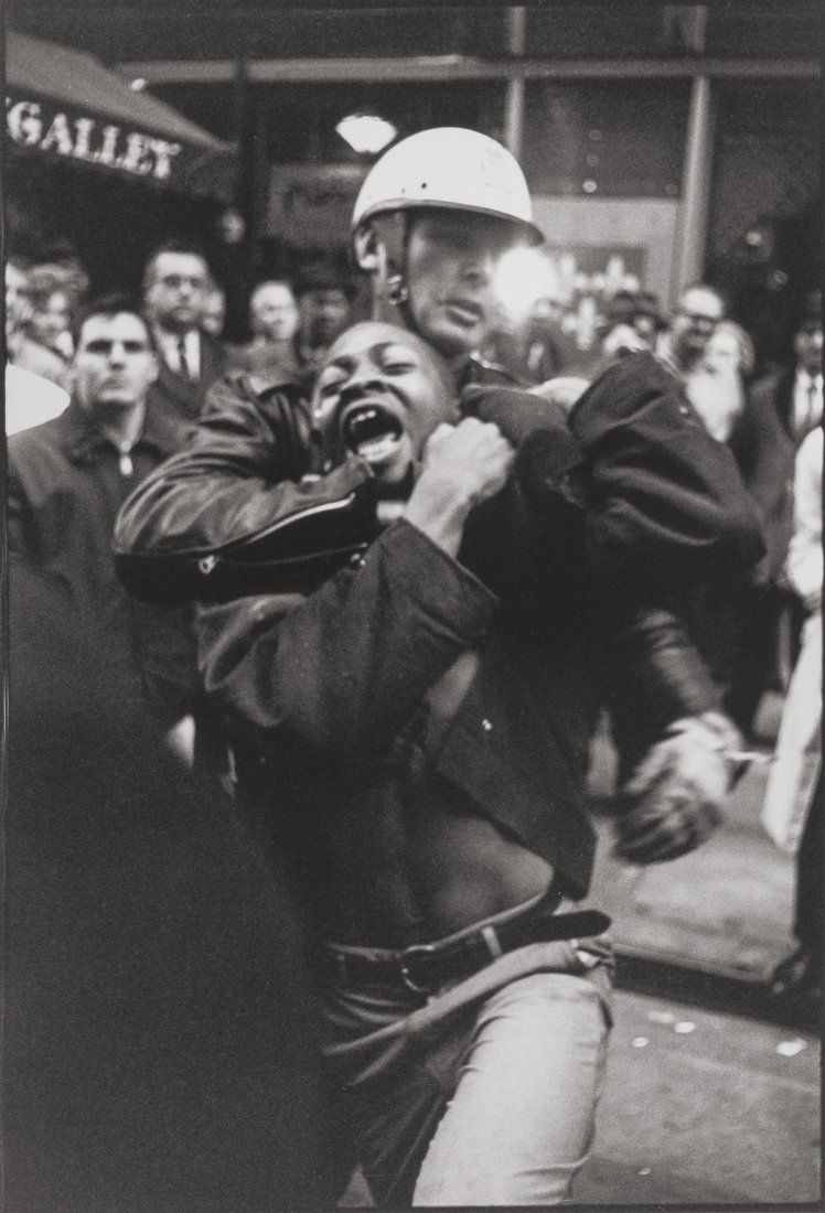 Danny Lyon (American, b. 1942) Arrest of Taylor: Danny Lyon (American, b. 1942)Arrest of Taylor Washington, Lebs Restaurant, Atlanta