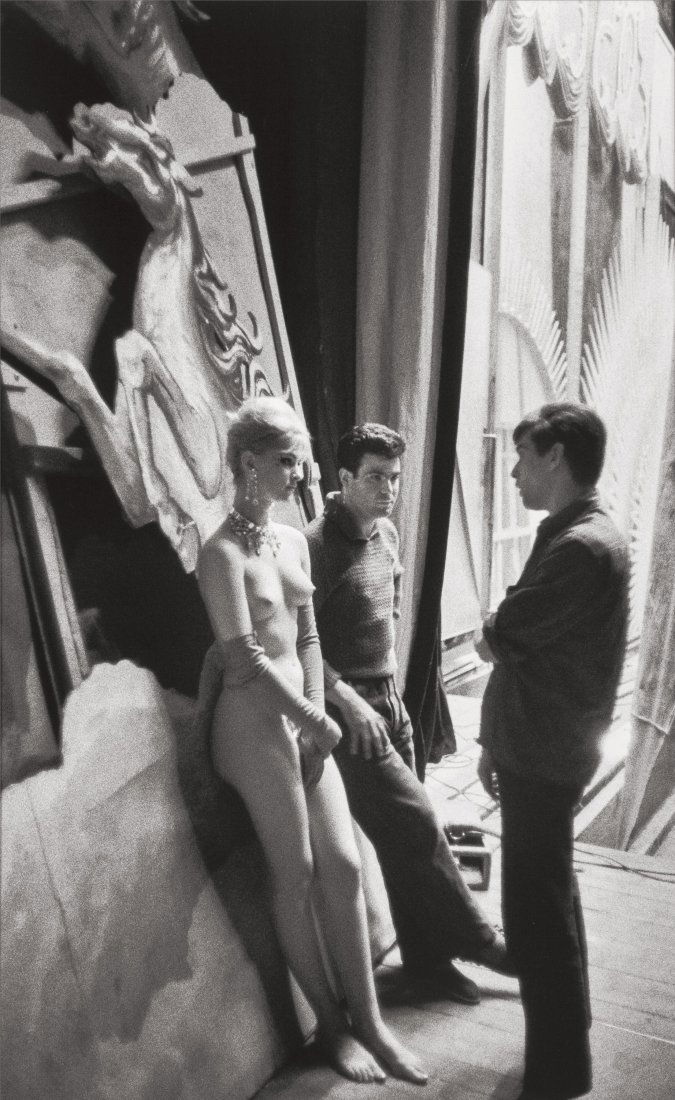 Jean-Philippe Charbonnier (French, 1921-2004) Ba: Jean-Philippe Charbonnier (French, 1921-2004)Backstage at the Folies Bergère, Paris