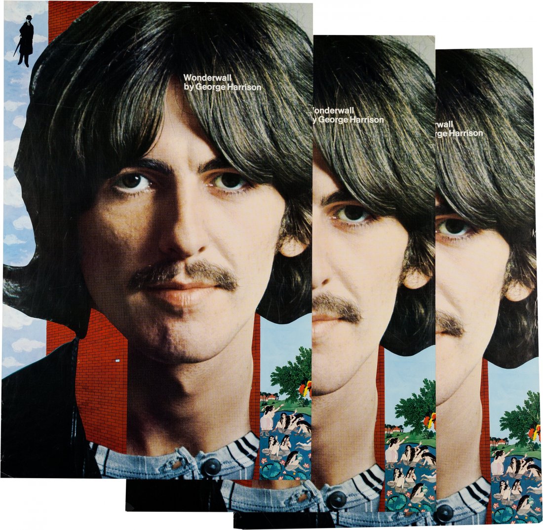 George Harrison Wonderwall Promo Poster (Apple,: George Harrison Wonderwall Promo Poster (Apple, 1968)