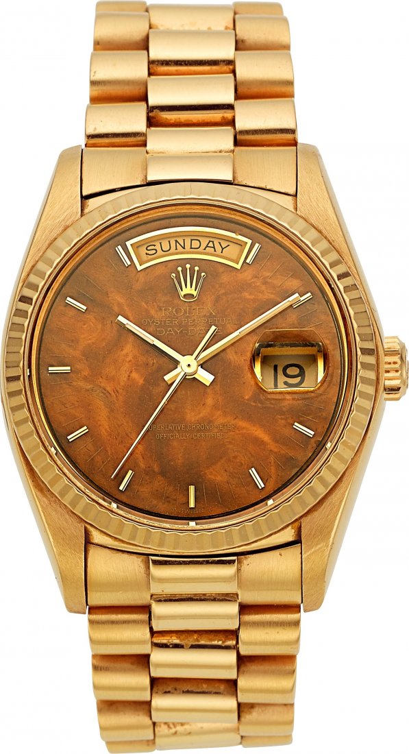 Rolex Gentleman's Gold Day-Date President Watch, circa (1 of 1)