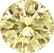 Unmounted Fancy Yellow Diamond The round brilliant-cut