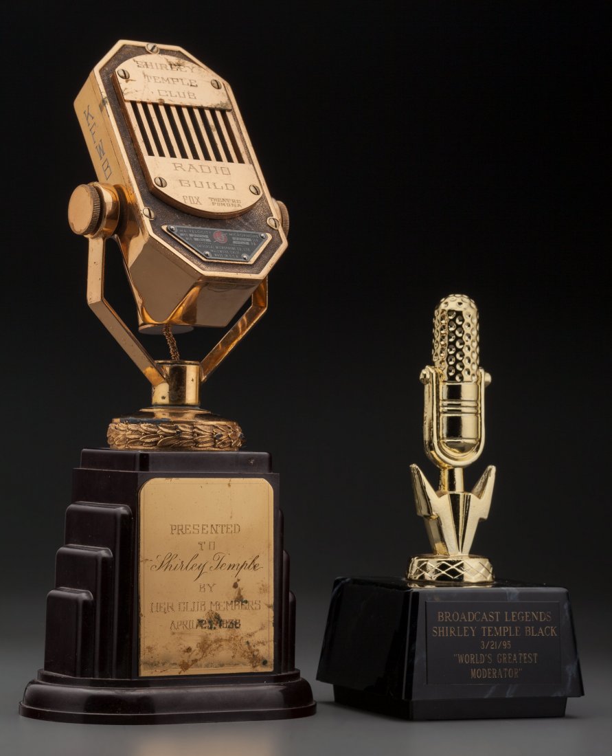 トロフィー Personal Property of Shirley Temple Black 2016-12-06 Auction