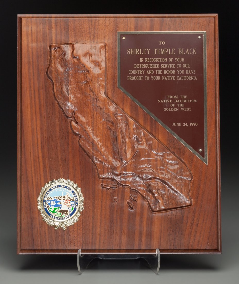 Shirley Temple Black - Native Daughters of the Golden W (1 of 2)