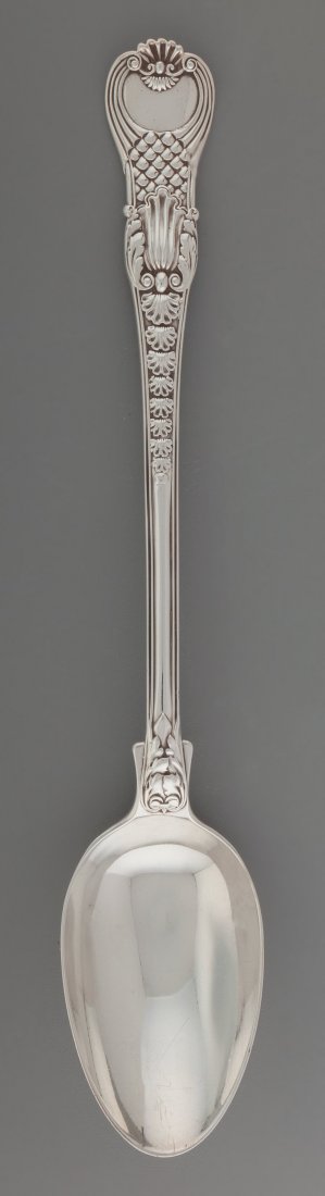 A Paul Storr George III Silver Coburg Pattern Stuffing (1 of 3)