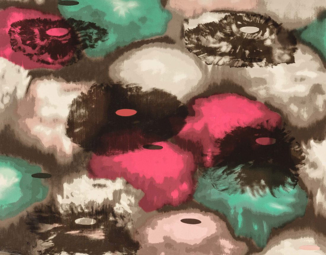 Ross Bleckner (American, b. 1949) Dream and Do I: Ross Bleckner (American, b. 1949)Dream and Do III, 1997Screenprint in colors on Ris