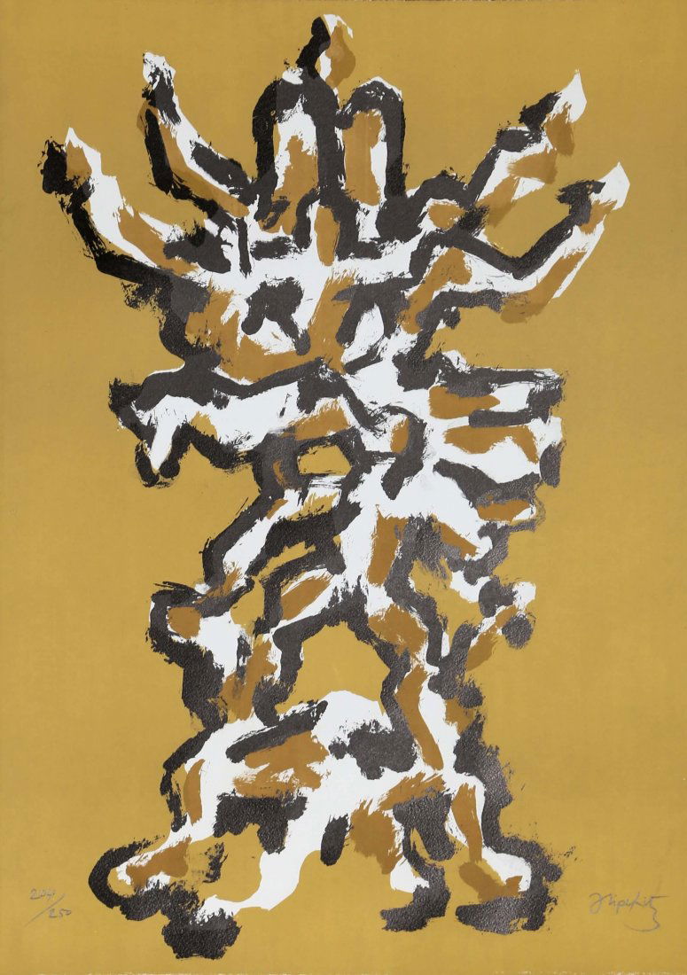 Jacques Lipchitz (French, 1891-1973) Tree of Lif: Jacques Lipchitz (French, 1891-1973)Tree of Life, 1972Portfolio of three lithograph