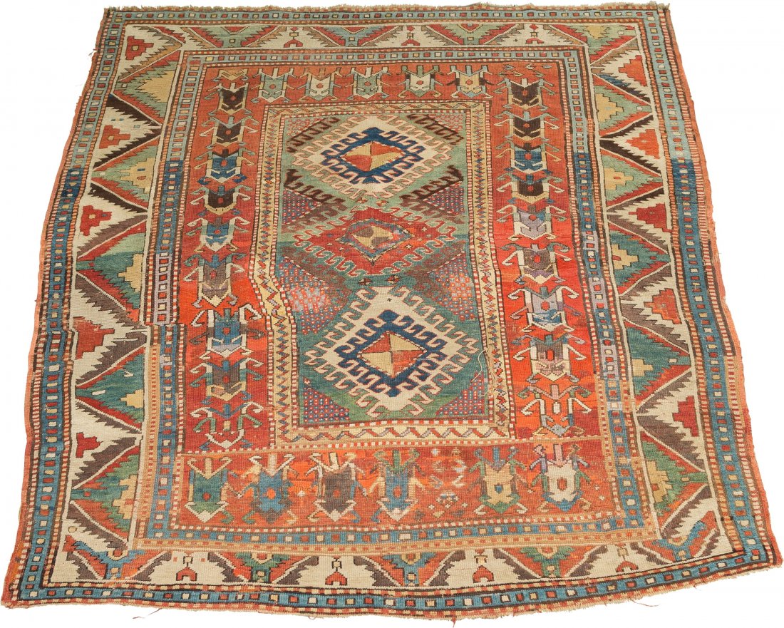 An Oriental Wool Rug 86-1/2 l x 68 w inches (219.7 x 17 (1 of 1)