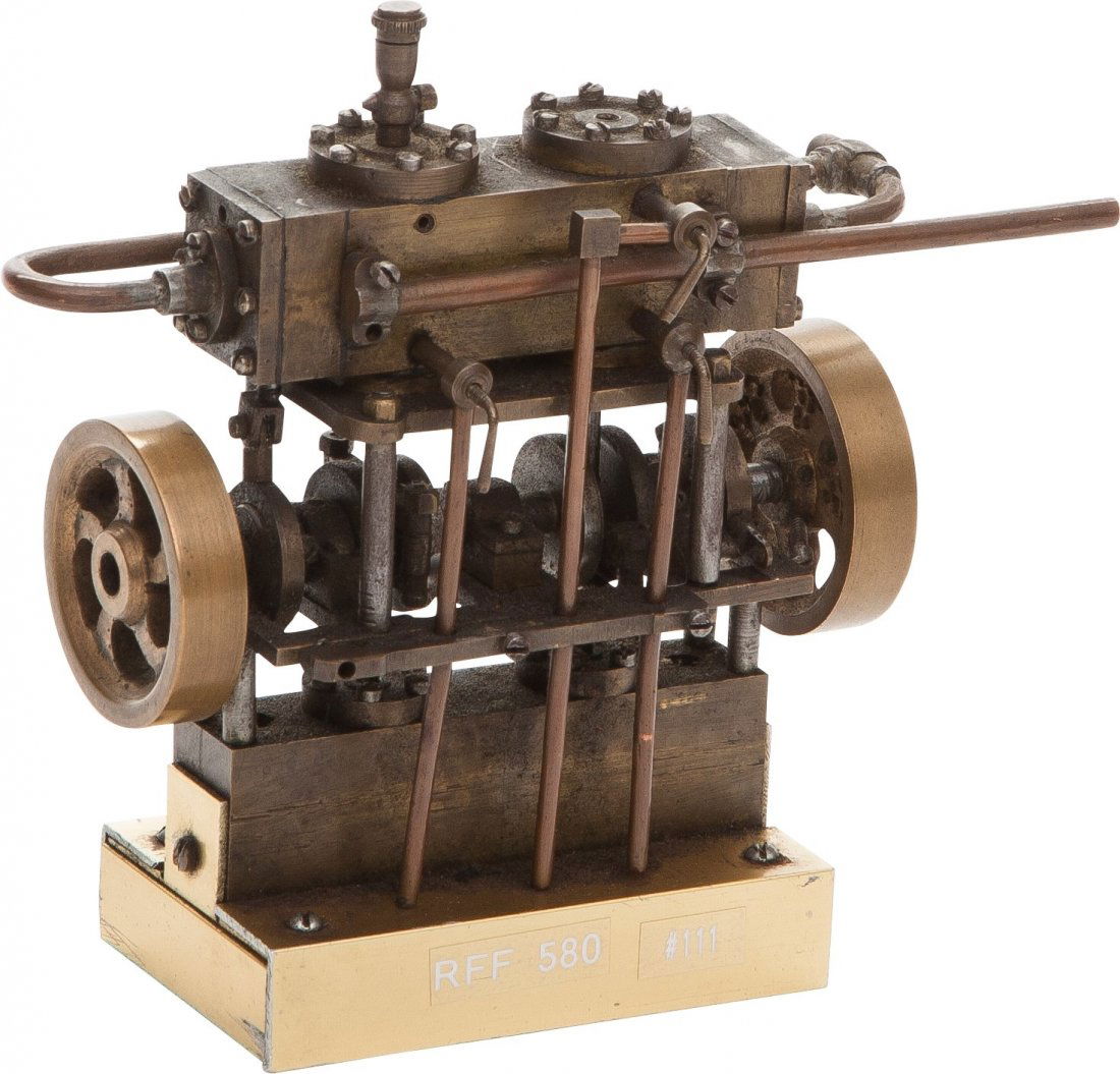 Miniature Twin-Drive Reverse Nautical Engine 7 x (1 of 1)