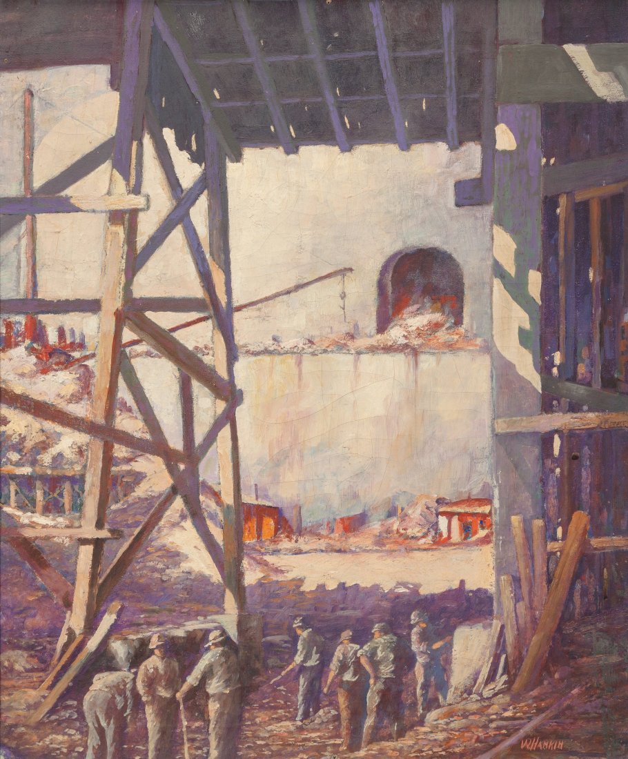 W. Hankin (American, 20th Century) Stone Quarry (1 of 4)