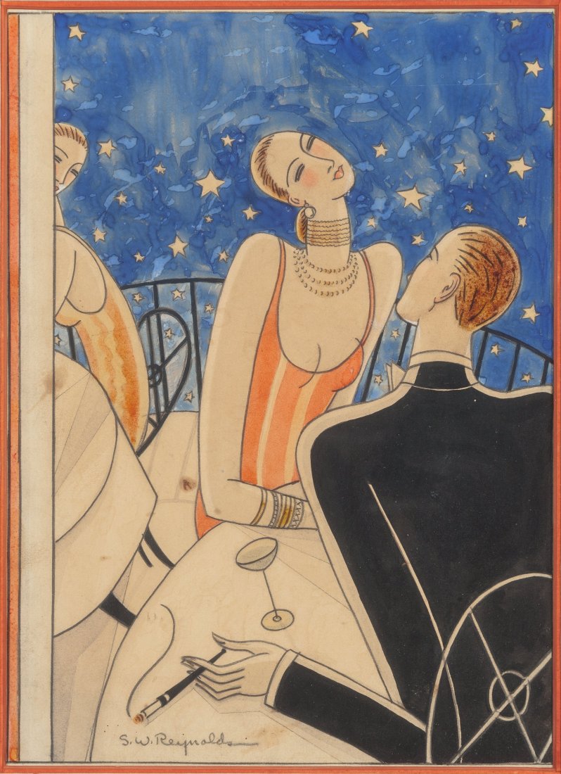 S. W. Reynolds (American, 20th Century) Dinner D (1 of 3)