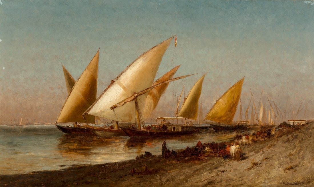 Robert Swain Gifford (American, 1840-1905) Shipp (1 of 3)