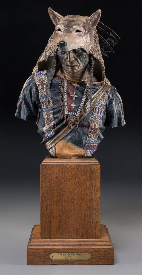 Dave McGary (American, 1958-2013) Rain in the Fa (1 of 3)