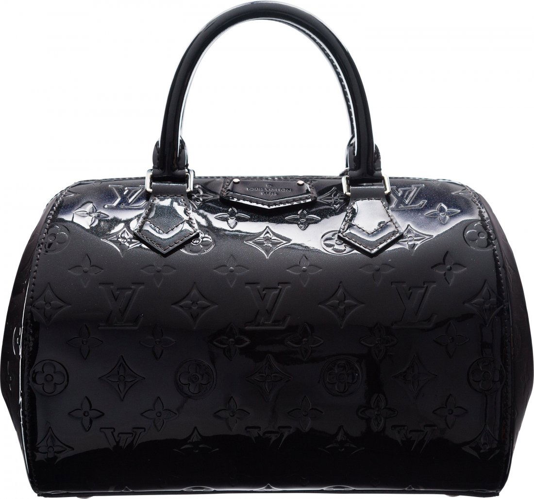 Louis Vuitton Black Monogram Vernis Leather Mont (1 of 4)